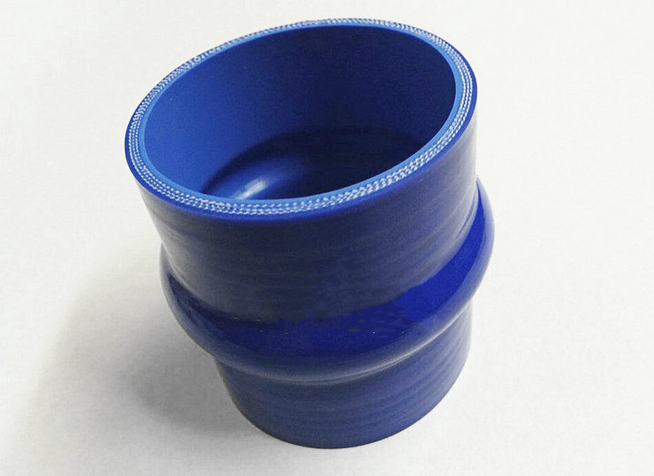 76MM 3" INCH Silicone Hose Straight Hump TURBO INTERCOOLER Coupler PIP GPIRADIATOR