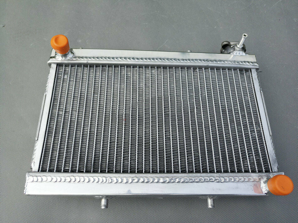 RADIATOR KING Aluminum Radiator For 1988-1989 Honda TRX250R & TRX250X – Polished, Bolt-On