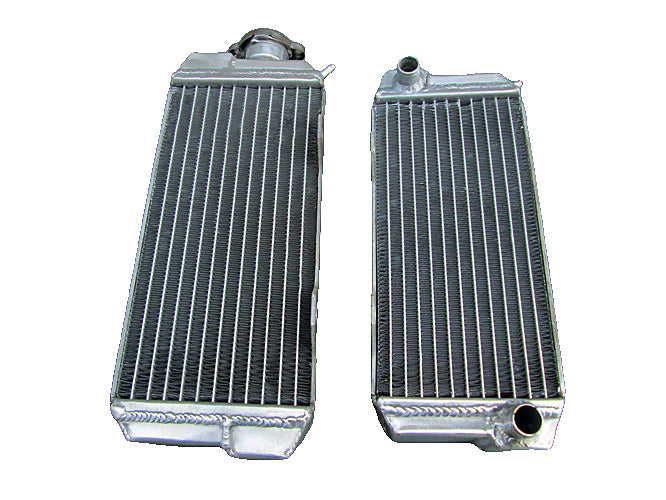 Full Aluminum Radiator For Honda ATC250R (1985-1986) – Polished – Radiator King – L&R Fit