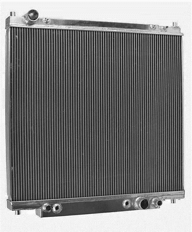 Fre111 Radiator 2Row Aluminum Radiator For 2003-2007 Ford F250 F350 F450 6.0L Powerstr ...