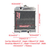 GPI Aluminum radiator for ARCTIC CAT 700/550/450/ PROWLER HDX/XTX 700 2008-2012 2008 2009 2010 2011 2012