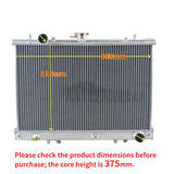 GPI Aluminum Radiator For  1996-2006 Mitsubishi Triton MK 2.4L 2.8L Diesel 4Cyl 1997 1998 1999 2000 2001 2002 2003 2004 2005