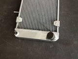 42mm Aluminum Radiator For 1975-1989 Fiat X1/9 Bertone X1/9 Lancia Scorpion & Montecarlo 1975 1976 1977 1978 1979 1980 1981 1982 1983 1984 1985 1986 1987 1988 1989