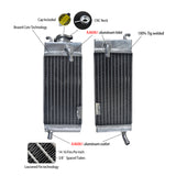 GPI L&R Aluminum radiator FOR 1986-1988 YAMAHA yz250 YZ 250 2-stroke 1986 1987 1988