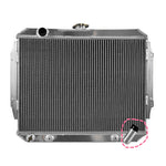 GPI Aluminum Radiator & Fans for Mitsubishi Pajero 3L NA NB NC ND NE NF NG NH NJ NK