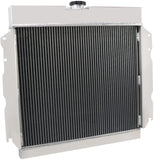 GPI Aluminum Radiator& fans FOR  1963-1969 Dodge MOPAR CAR   Plymouth Valient V8 1963 1964 1965 1966 1967 1968 1969