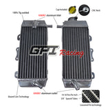 GPI Racing Aluminum Radiator for YAMAHA YZF250 YZ250F 2006 06 / WR250F WRF250 2007 2008 2009