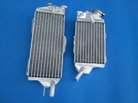 GPI  Full aluminum radiator L + R for 1990-1991 Kawasaki KX125 KX 125 2-stroke  1990 1991