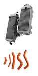 Aluminum Alloy Radiator & Hose FOR Yamaha YZ125 1993-1995,YZ250 1993-1995 1993 1994 1995,WR250 1994-1997 1994 1995 1996 1997 YZ 125 250 WR