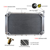 GPI Aluminum radiator for 1987-1998 Nissan GQ PATROL Y60 4.2L Petrol engine TB42S & TB42E  1987 1988 1989 1990 1991 1992 1993 1994 1995 1996 1997 1998