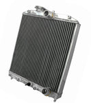 Aluminum Radiator &FAN+ Shroud for 1992-2000 Honda Civic EK EG D15 D16 B16 B18 28mm pipe 1992 1993 1994 1995 1996 1997 1998 1999 2000