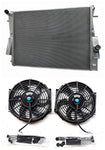 GPI Aluminum Radiator & Fans For 2008-2010 Ford F250 F350 F450 F550 Super Duty 6.4L Diesel 2008 2009 2010