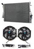 GPI Aluminum Radiator & Fans For 2008-2010 Ford F250 F350 F450 F550 Super Duty 6.4L Diesel 2008 2009 2010