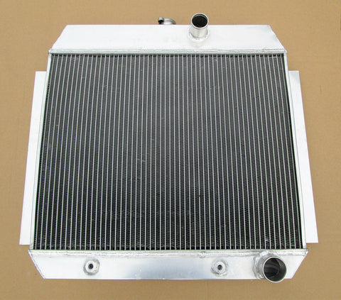 GPI 3 ROW 64MM Aluminum Radiator for 1951-1954 CHEVY W/COOLER  1951 1952 1953 1954