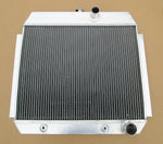 GPI 3 ROW 64MM Aluminum Radiator +16''fan for 1951-1954 CHEVY W/COOLER 1951 1952 1953 1954