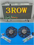 GPI Aluminum Radiator+Fans For 1989-1993 Toyota Cressida MX83 7M-GE I6 3.0L  1989 1990 1991 1992 1993 AT