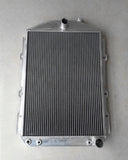 GPI Aluminum radiator FOR 1938 chevy hot/street Rod 350 V8 W/Tranny Cooler AT 1938