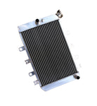 GPI Aluminum RADIATOR& Fan  For 2007-2014  ATV Quad Yamaha Grizzly 700 YFM700/550/500 YFM7F EPS 2007 2008 2009 2010 2011 2012 2013