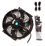 GPI 2X 7" 7 inch Universal Electric Radiator/Intercooler COOLING Fan +mounting kit