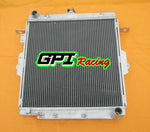 GPI Aluminum Radiator +Shroud +Fan Fits Toyota Land Cruiser HZJ70/HZJ73/HZJ77 1HZ 4.2L DIESEL