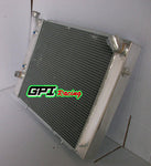 GPI 3ROWS Aluminum Radiator + fan for HOLDEN COMMODORE VB VC VH VK V8 1979-1986 AT 1979 1980 1981 1982 1983 1984 1985 1986