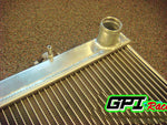 GPI 3Row Aluminum Radiator &FAN  FOR 1974-1978 Holden Torana LJ LC LH LX with V8  engine  1975 1976 1977 1978