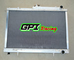 GPI Aluminum Radiator & FAN for Nissan Skyline R33 R34 GTR GTST RB25DET MT   1993 1994 1995 1996 1997 1998 1999 2000 2001 2002 2003 2004 2005 2006