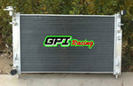 GPI 52MM Aluminum Radiator +shroud +fan For Holden Commodore VT VX 3.8L V6 Petrol 1997-2002 AT/MT 1997 1998 1999 2000 2001 2002