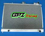 GPI GPI Racing Aluminum Radiator for 1986-1993 Nissan Pintara Skyline R31 AT  1986 1987 1988 1989 1990 1991 1992 1993