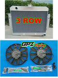 Aluminum Radiator +fan for 1972-1986 Jeep CJ GM Chevy Config CONVERSION   1972 1973 1974 1975 1976 1977 1978 1979 1980 1981 1982 1983 1984 1985 1986