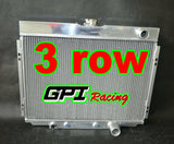 GPI ALUMINUM RADIATOR for 1967-1970 1967 1968 1969 1970 FORD MUSTANG/COUGAR XR-7 V8/Fairlane/Ranchero &FAN