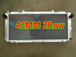 GPI 42MM 2 Row Aluminum Alloy Radiator For 1990-1997 Toyota MR2 SW20 3SGTE 1990 1991 1992 1993 1994 1995 1996 1997