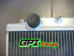 Aluminum Radiator& fans for Nissan GU PATROL Y61 PETROL 4.5L Manual 1997