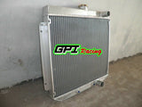 GPI aluminum Radiator &fan for FORD Falcon XR XT XW XY Windsor Engine 289 302 351 AT