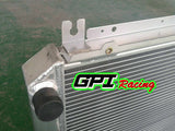 GPI Aluminum Radiator &Shroud+Fans FOR Nissan Patrol Y60 GQ 4.2L TB42S Petrol 1987-1998 1987 1988 1989 1990 1991 1992 1993 1994 1995 1996 1997 1998