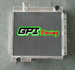 GPI 62mm 3 Row Aluminu Radiator For Toyota Landcruiser BJ40 BJ42 HJ45 3.0 MT 1974 1975 1976 1977 1978 1979 1980