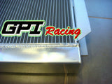 GPI 3 CORE GPI ALUMINUM RADIATOR + FAN FOR holden Torona V8 universal