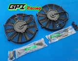 GPI GPI Racing Aluminum Radiator& 2× fans for Nissan Pintara Skyline R31 AT/MT