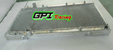 GPI ALUMINUM RADIATOR +FAN for MITSUBISHI FTO 1994-2000 Manual 1994 1995 1996 1997 1998 1999 2000