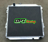 GPI Aluminum radiator & FAN  For TOYOTA Hilux Surf KZN185 3.0L Diesel 1996-2002  Manual 1996 1997 1998 1999 2000 2001 2002