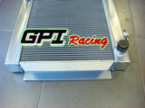 GPI 3 CORE GPI ALUMINUM RADIATOR + FAN FOR holden Torona V8 universal