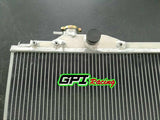 GPI NEW Aluminum Radiator &FANS for 1993-1998 Toyota Supra turbo Auto JZA80 2JZ-GTE  1994 1995 1996 1997