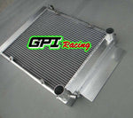 GPI FOR Mazda RX2 RX3 RX4 RX5 with heater pipe Manual MT aluminum Radiator+14''fan