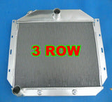 ALUMINUM Radiator &fan FOR 1951-1957 International Harvester Truck  1951 1952 1953 1954 1955 1956 1957