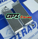 GPI High-per Aluminum radiator for 1984-1985 SUZUKI RM125 RM 125  1984 1985