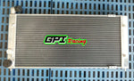 GPI Aluminum radiator + fans for 1983-1998 VW Golf 2 & Corrado VR6 Turbo Manual MT 1991 1992 1993 1994 1995 1996 1997 1998 83 84 85 86 87 88 89 90