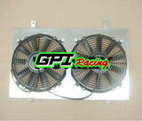 GPI Aluminum Radiator &shroud+fan for Nissan Skyline R33 R34 GTR GTST RB25DET 1993 1994 1995 1996 1997 1998 1999 2000 2001 2002 2003 2004 2005 2006