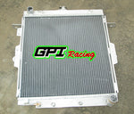 GPI Aluminum Radiator +Fan For Toyota Land Cruiser HZJ70/HZJ73/HZJ77 1HZ 4.2L DIESEL