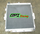 GPI Aluminum Radiator +Fan For Toyota Land Cruiser HZJ70/HZJ73/HZJ77 1HZ 4.2L DIESEL