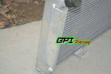 GPI Hi-Perf 50mm aluminum alloy radiator  +2*10"fan FOR 1964-1969 FORD GT40 V8  1964 1965 1966 1967 1968 1969